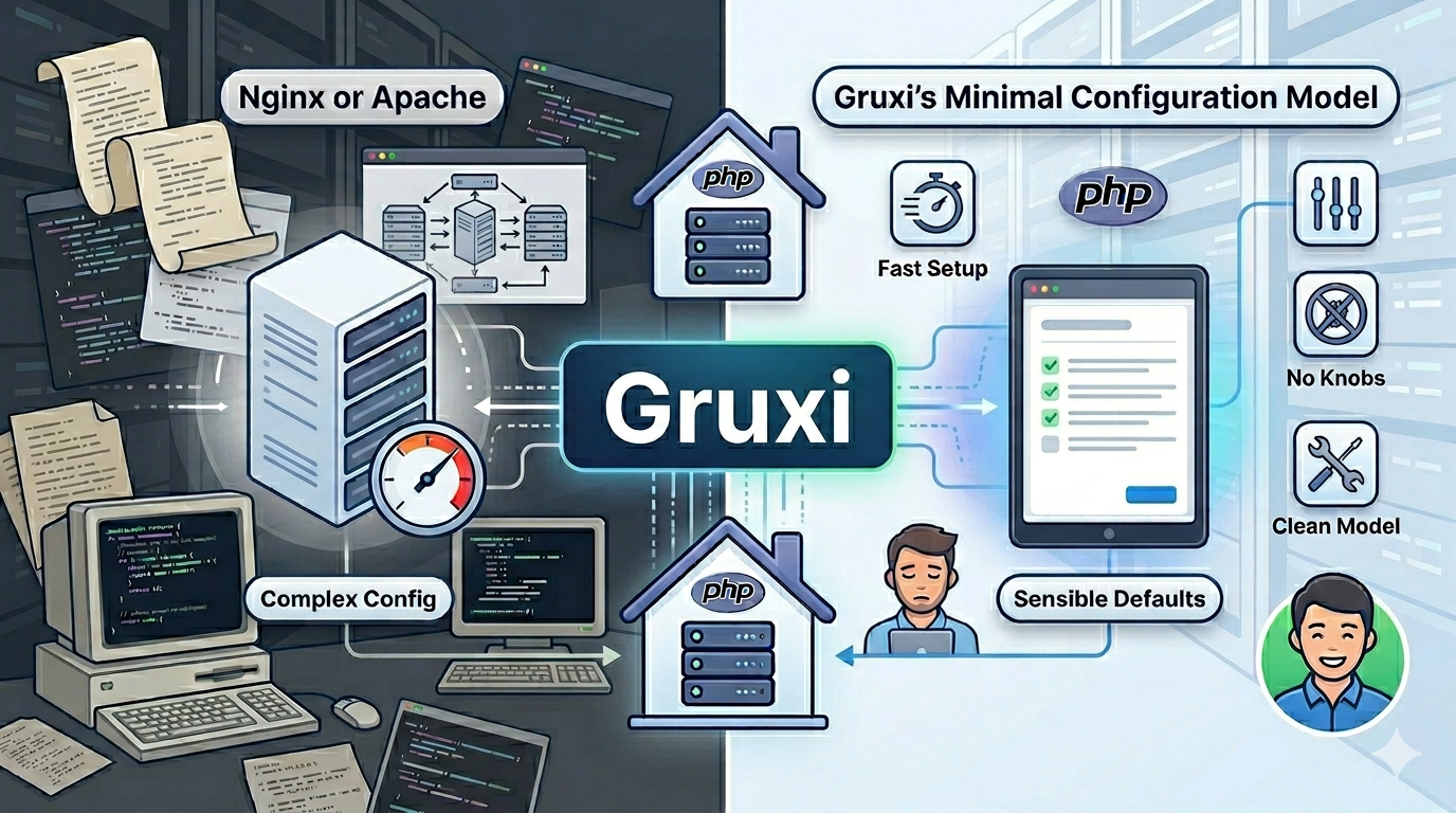 Gruxi minimal configuration